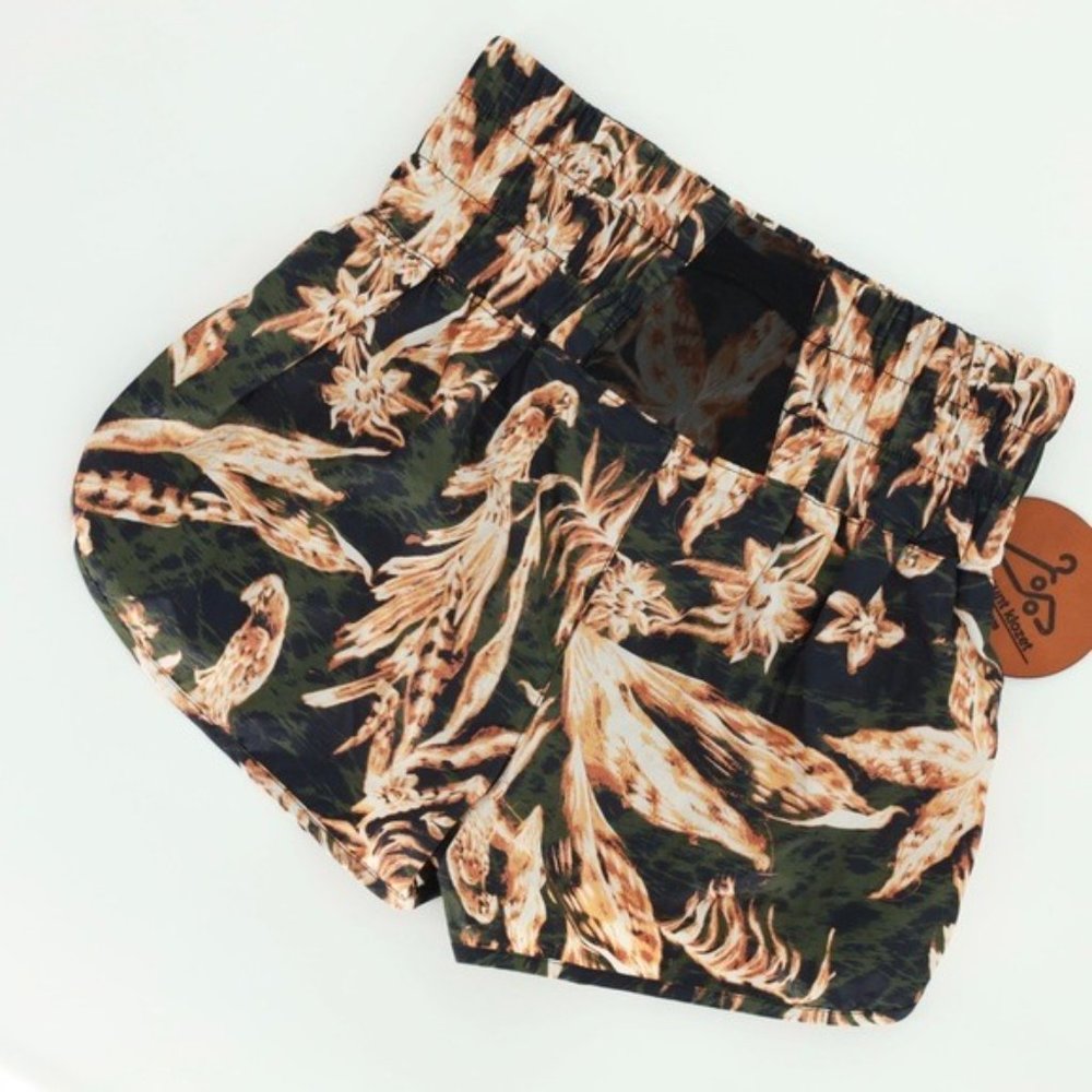 Free People Movement The Way‎ Home Shorts Black Combo Womens Size Large NWOT - Picture 5 of 5